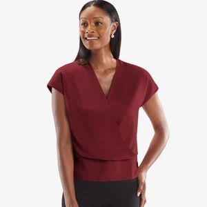 MM LaFleur Antonia Top | Pomegranate | XS